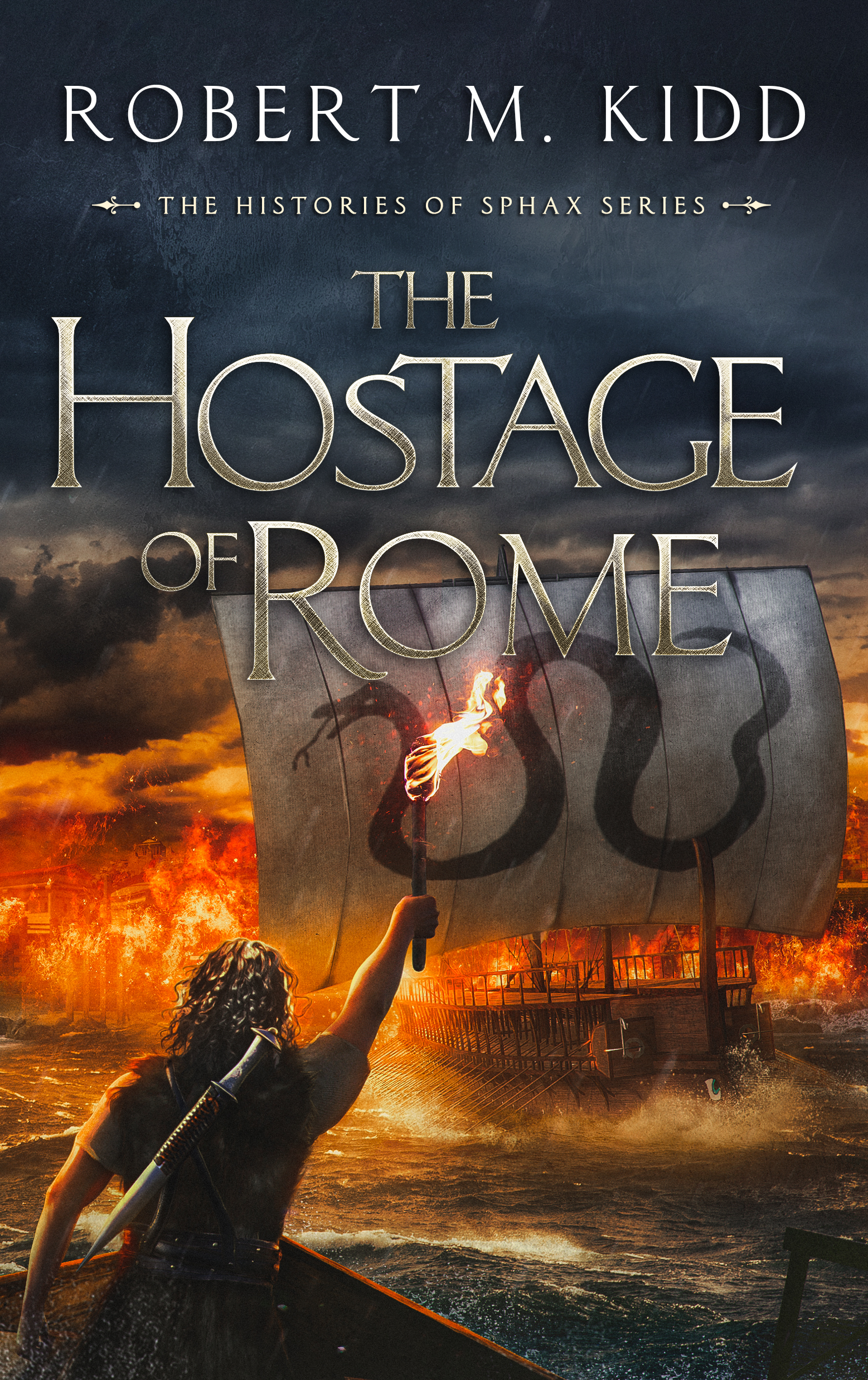 Suspense Novel — Thriller book cover by CreativIndie